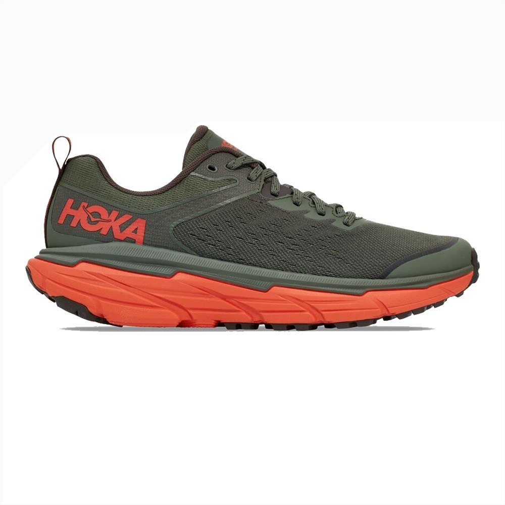 Hoka One One Challenger ATR 6W Trail Running Shoes Men 7 ThymeFiesta GreenOrange - Picture 12 of 16